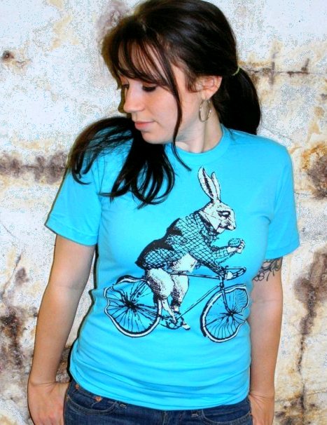 white rabbit-bike