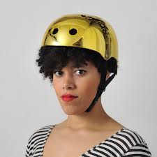 For those of you who like a very literal interpretation.  This is a gold helmet!